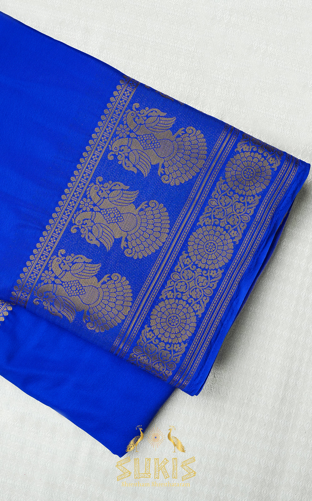 Mysore Silk Crepe Gandaberunda