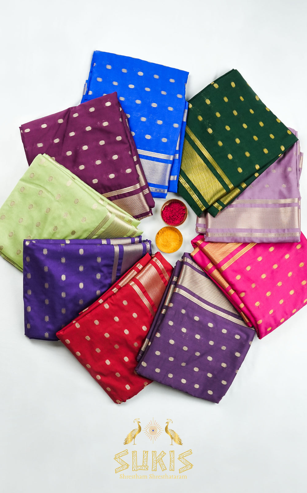 Mysore Silk Crepe Self