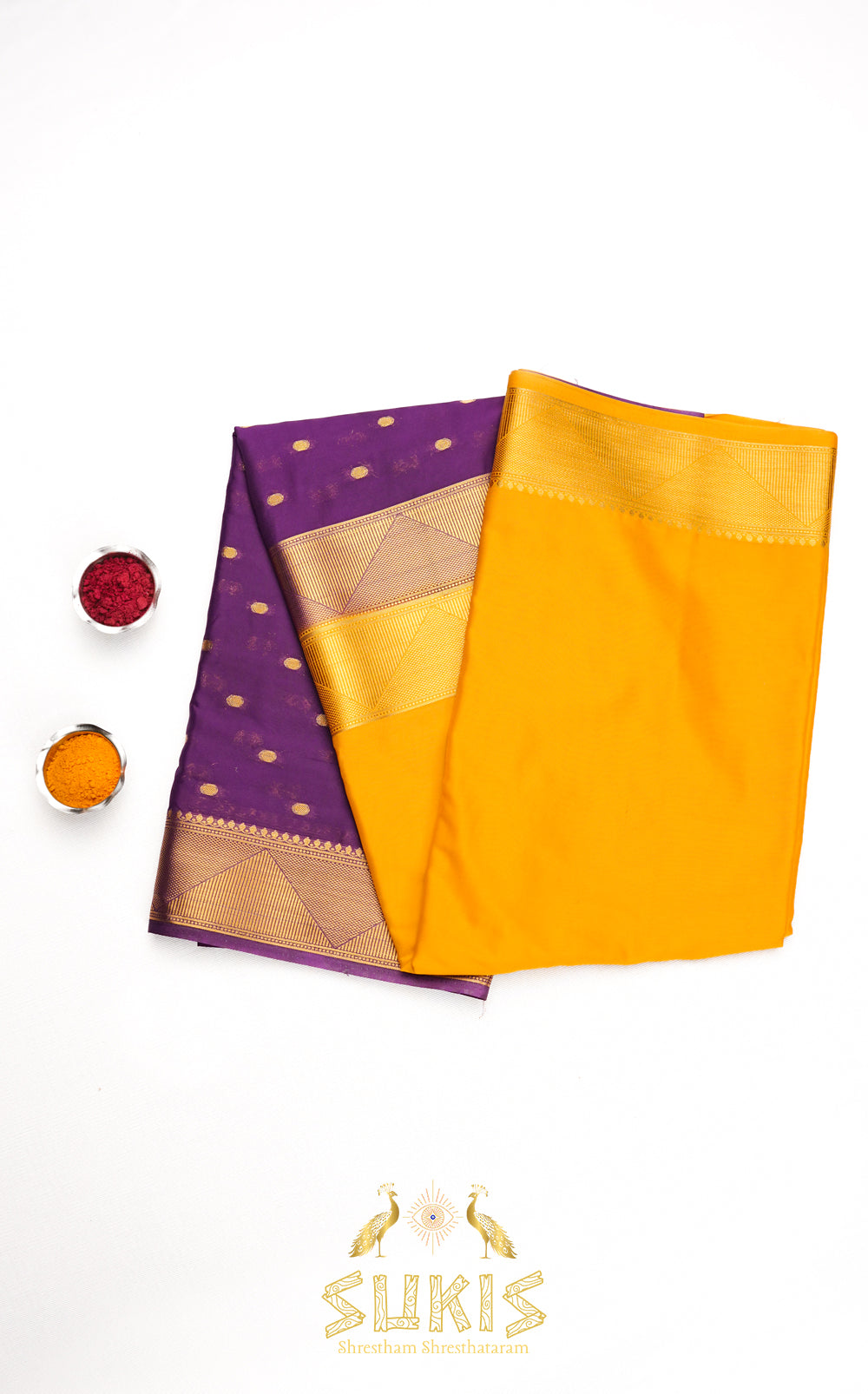 Mysore Silk Crepe Half and Half