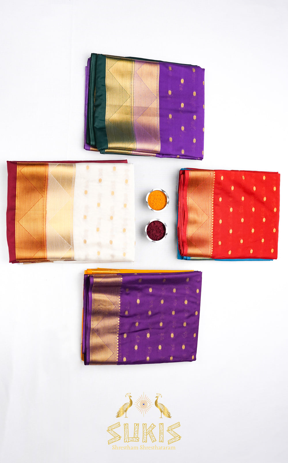 Mysore Silk Crepe Half and Half