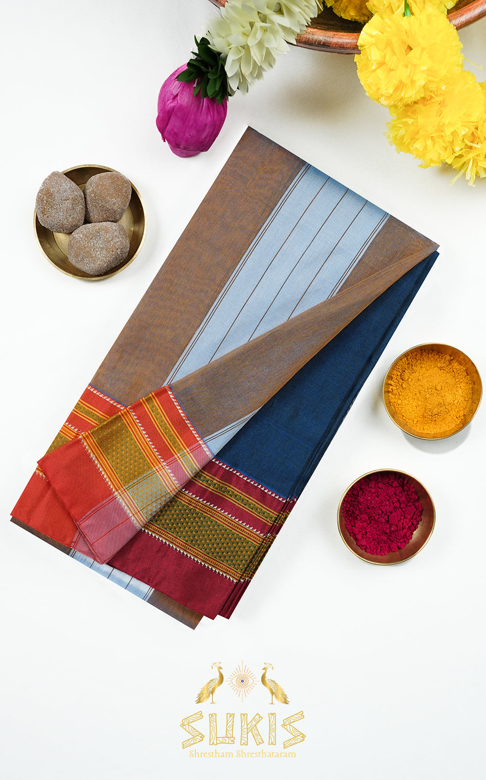Ilkal Cotton Saree
