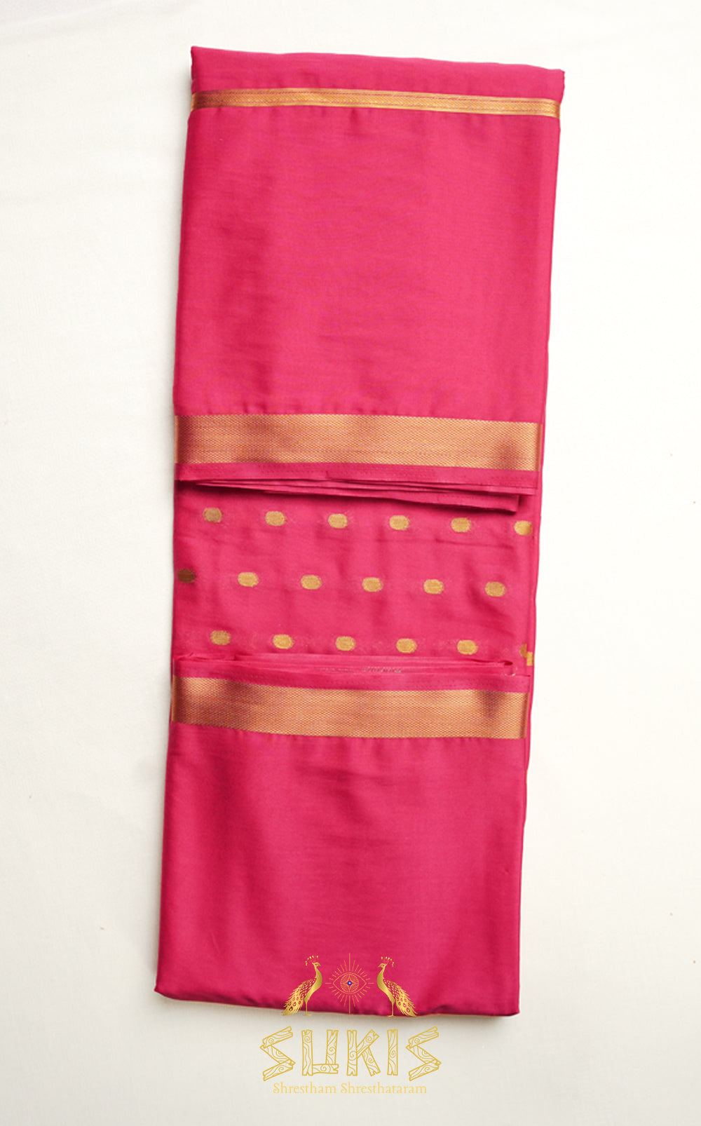 Mysore Silk Crepe Self