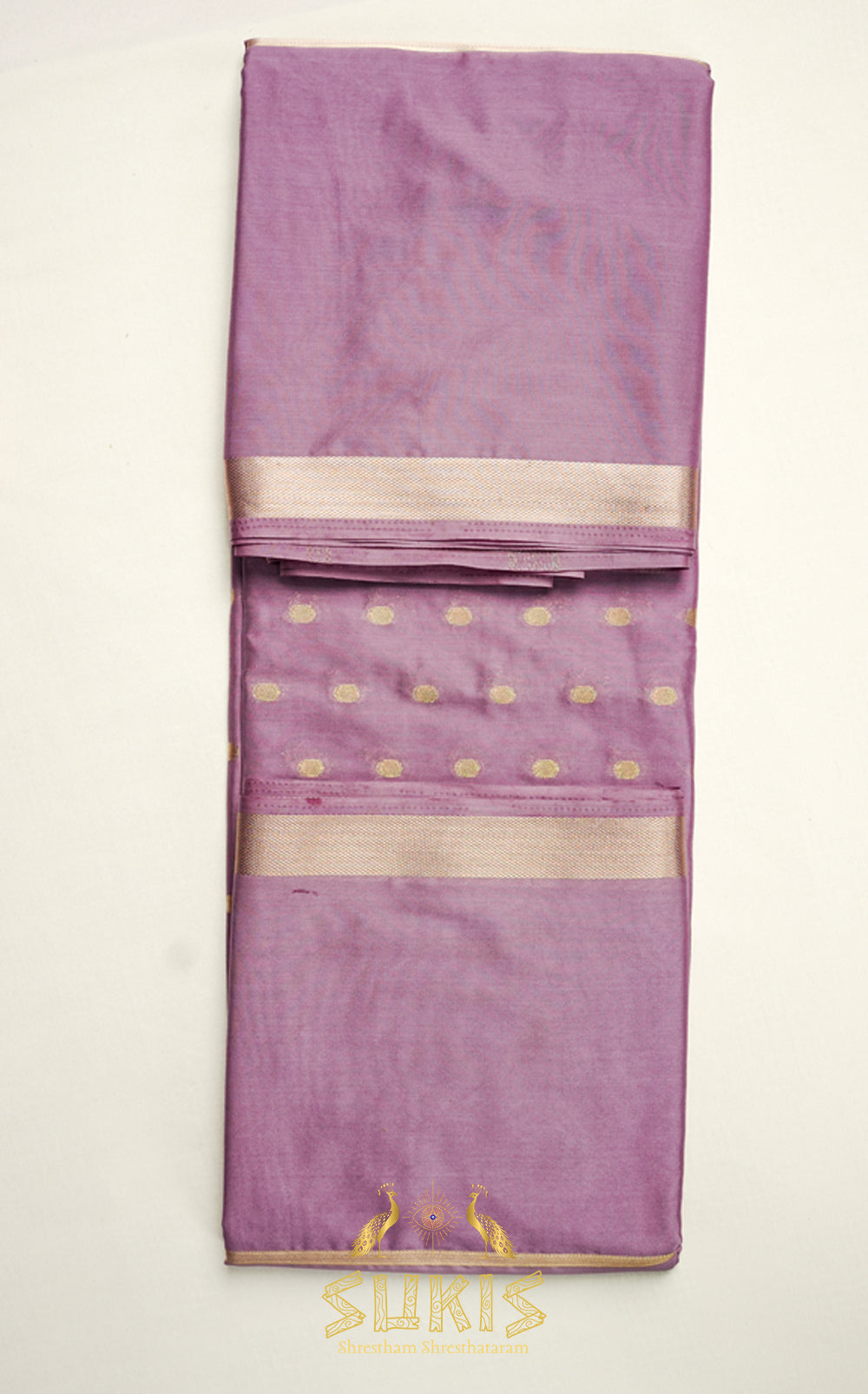 Mysore Silk Crepe Self
