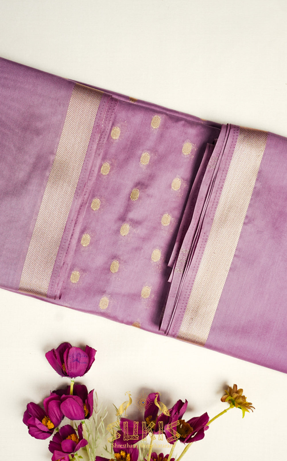 Mysore Silk Crepe Self