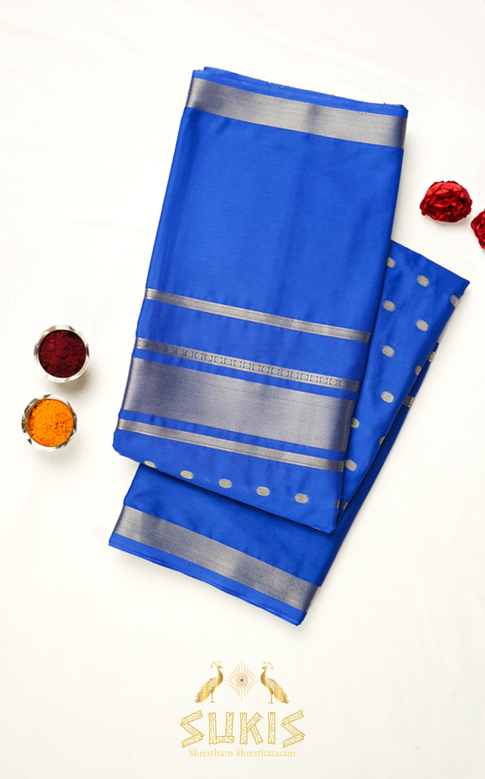 Mysore Silk Crepe Self