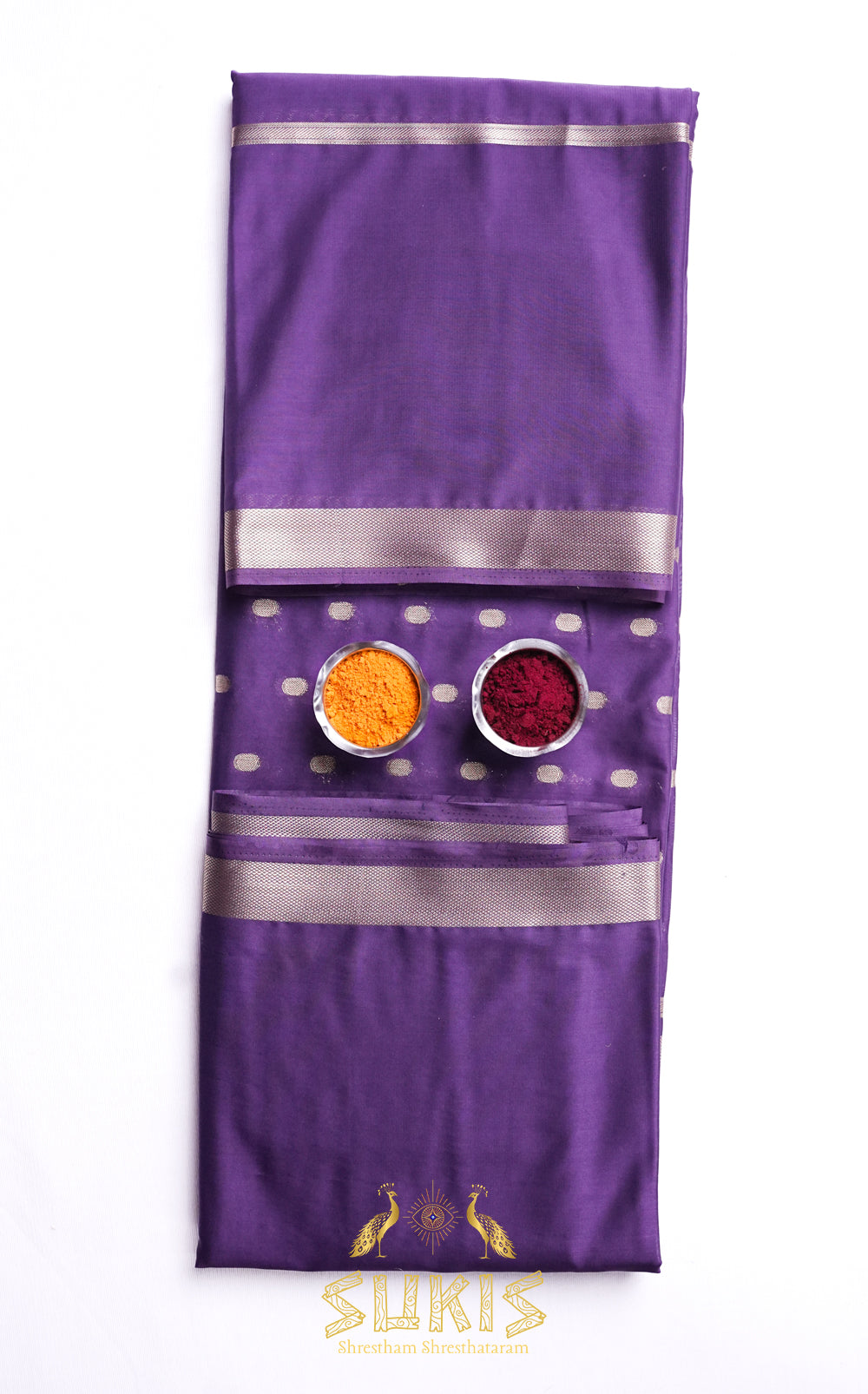 Mysore Silk Crepe Self